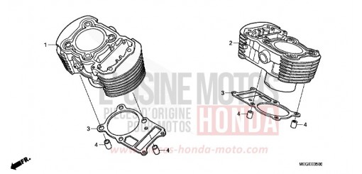 CYLINDRE VT750CSA de 2010